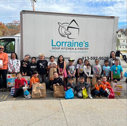 Belcher School Food Drive 2022